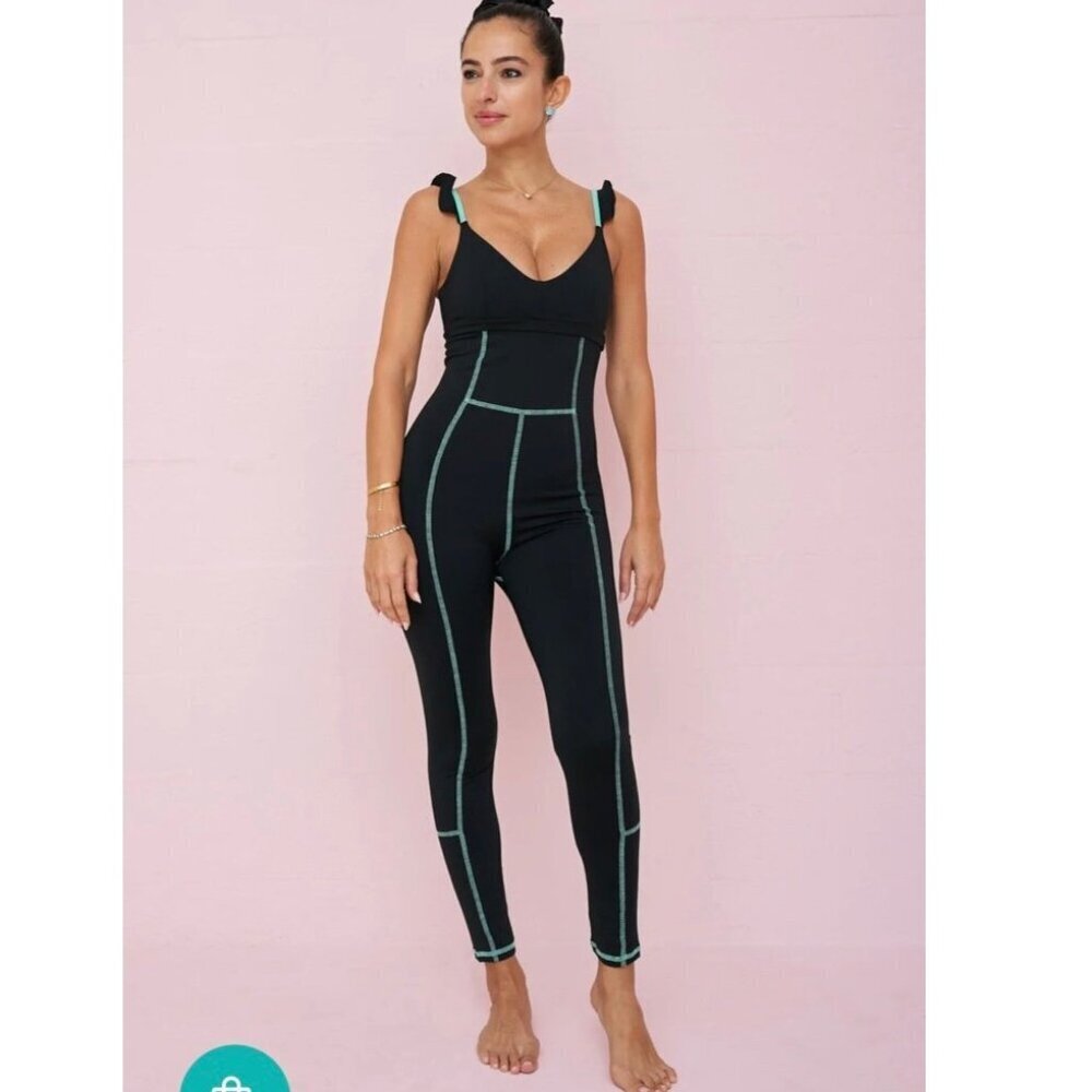 Pitusa X Mimi Yoga contrast stitch Jumpsuit M